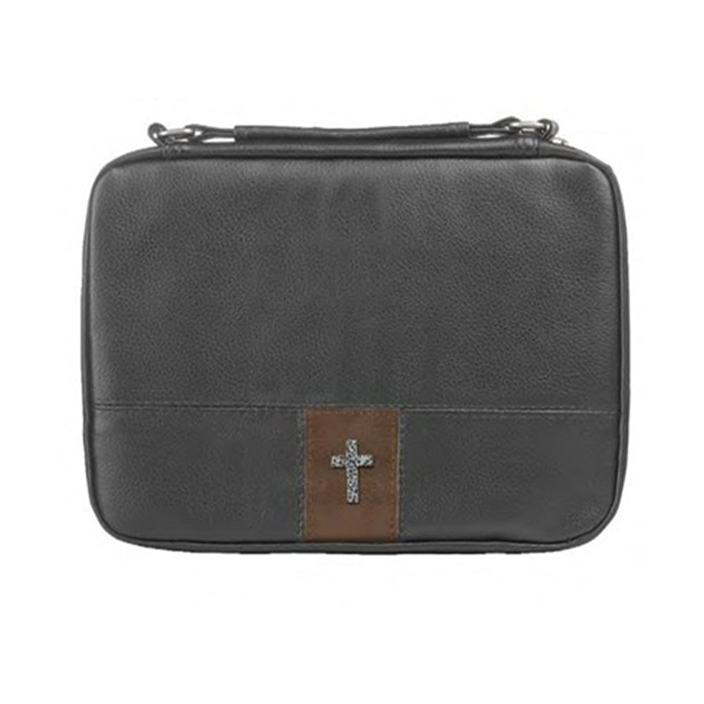 Hammered Cross Bible Cover