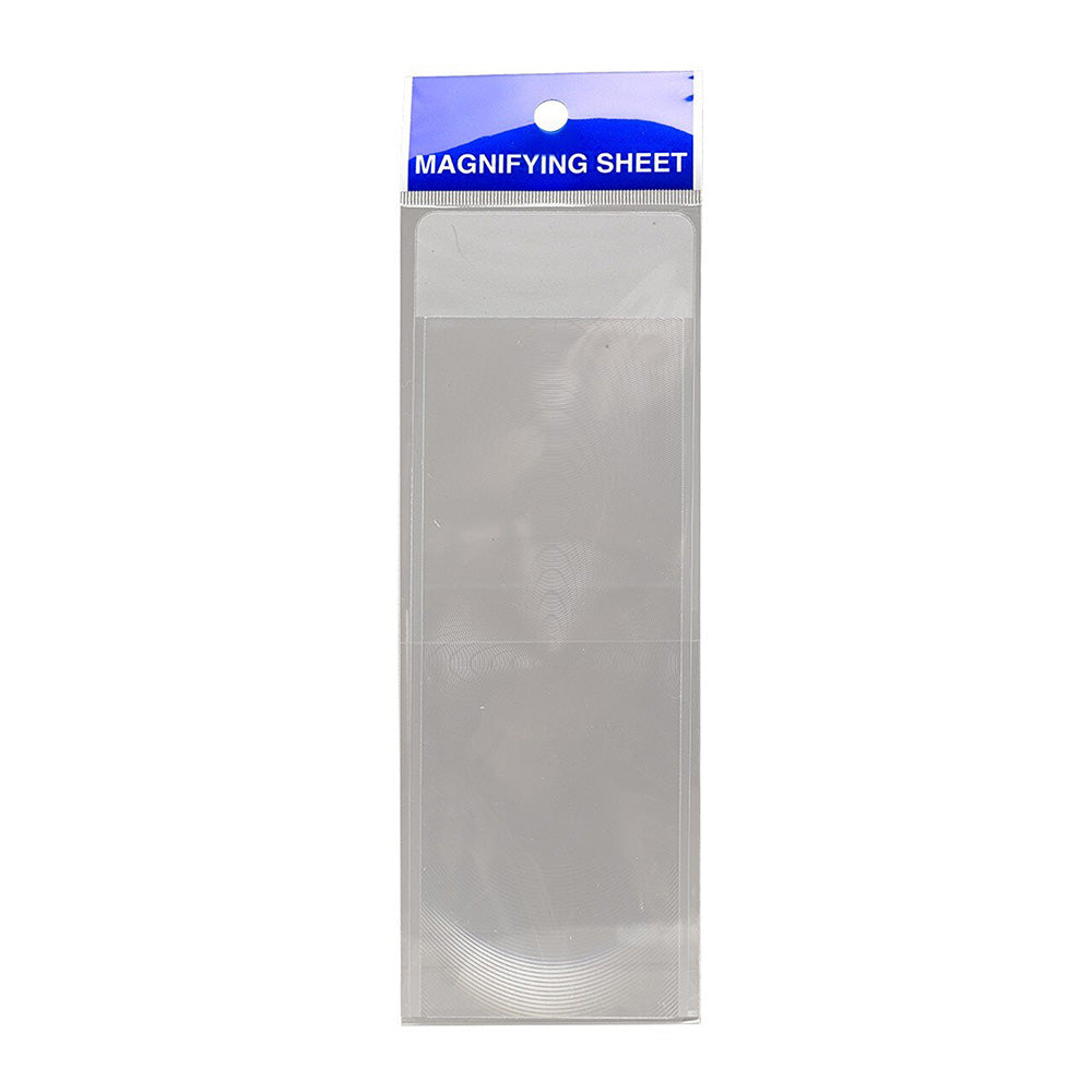 Pocket Long Bookmark Magnifying Sheet