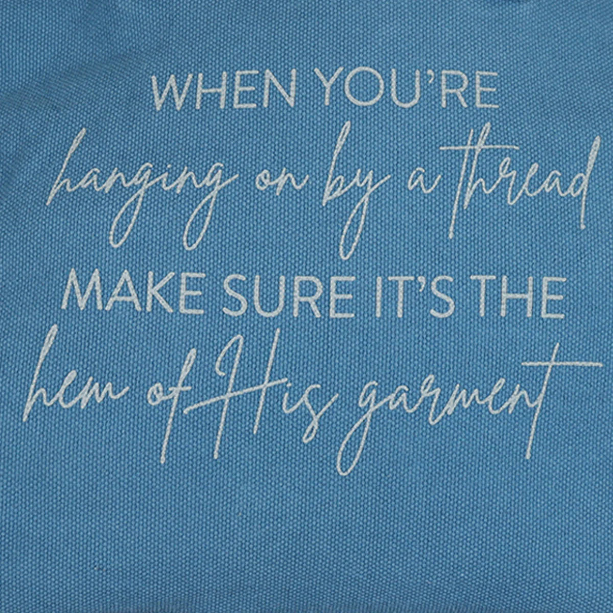 grace & truth Tote Bag Hem Of His Garment