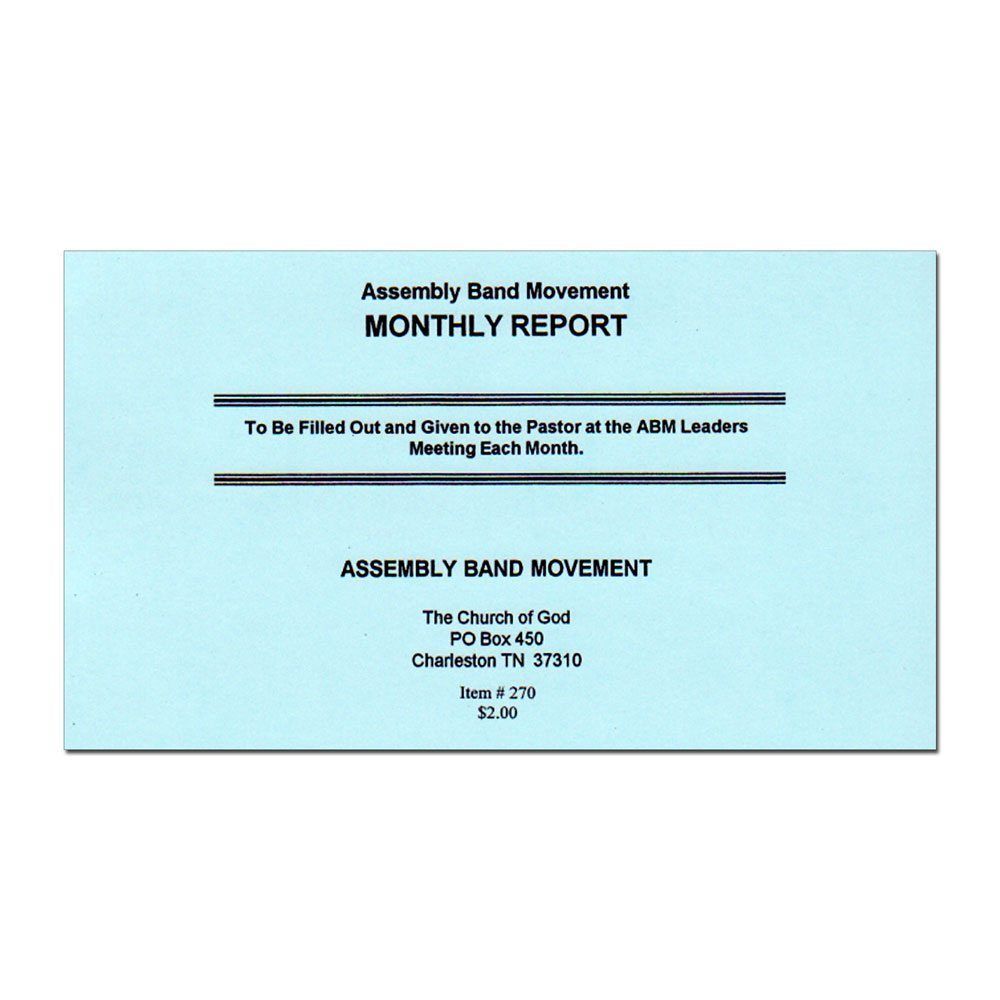 ABM Report Book