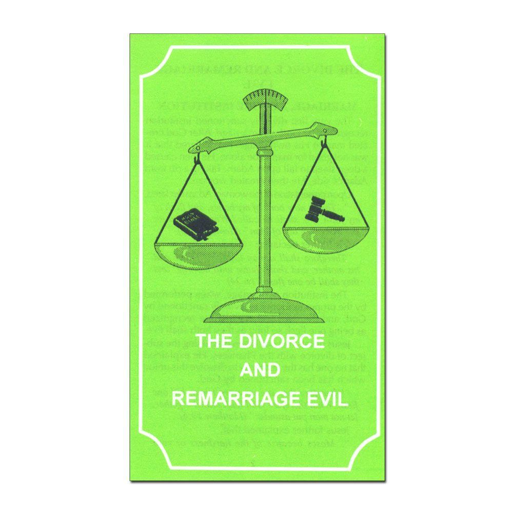 Divorce and Remarriage Evil