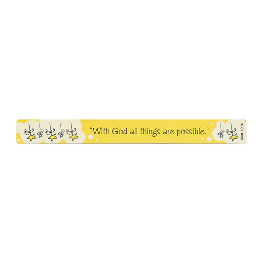 All Things are Possible Yellow Magnetic Strip