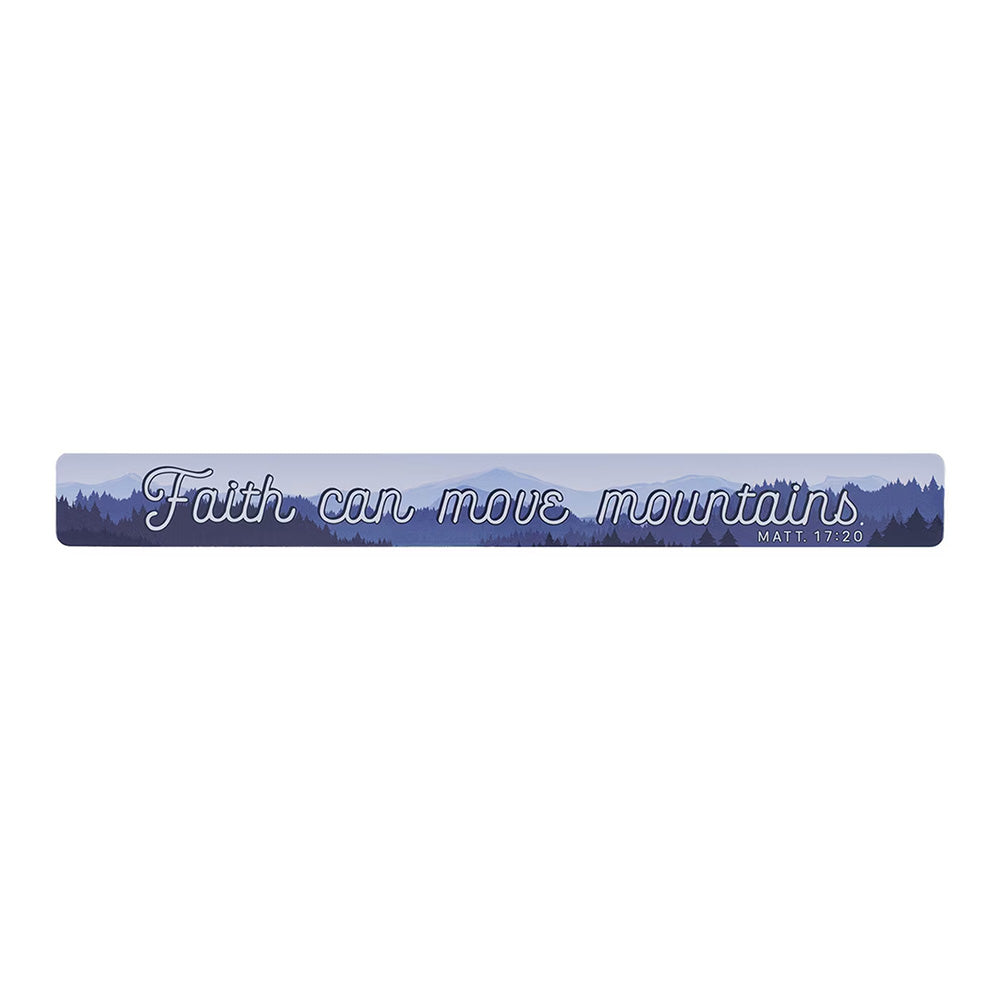 Faith Can Move Mountains Magnetic Strip