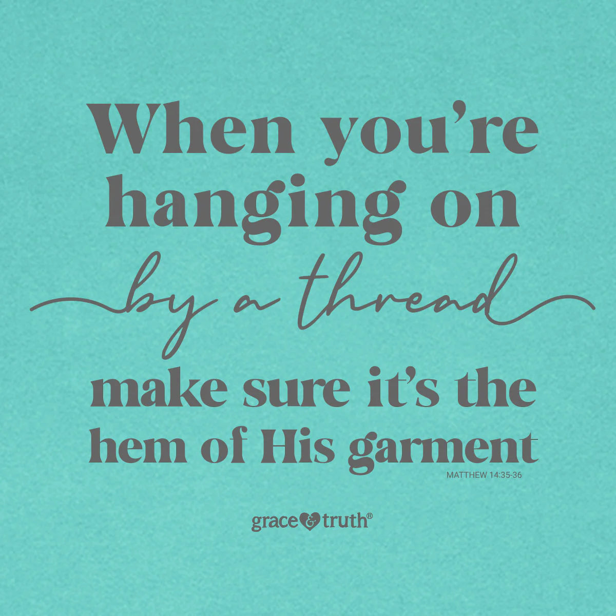 Hanging On By A Thread T-Shirt