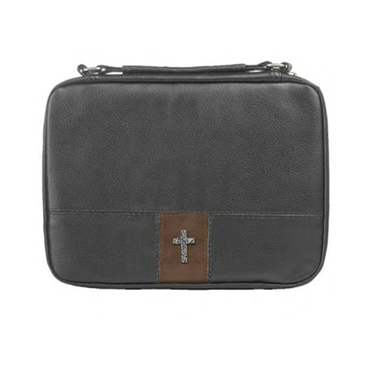 Hammered Cross Bible Cover