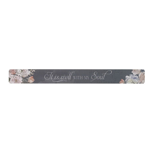 It is Well with My Soul Blue Magnetic Strip