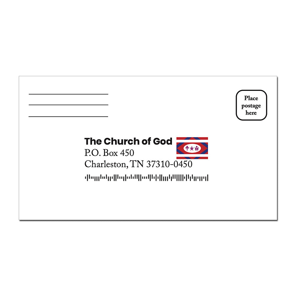 Pre-Addressed Return Envelopes – One Fold Bookstore