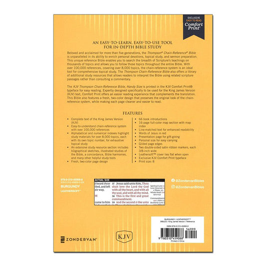 Thompson Chain-Reference Bible (Handy Size)