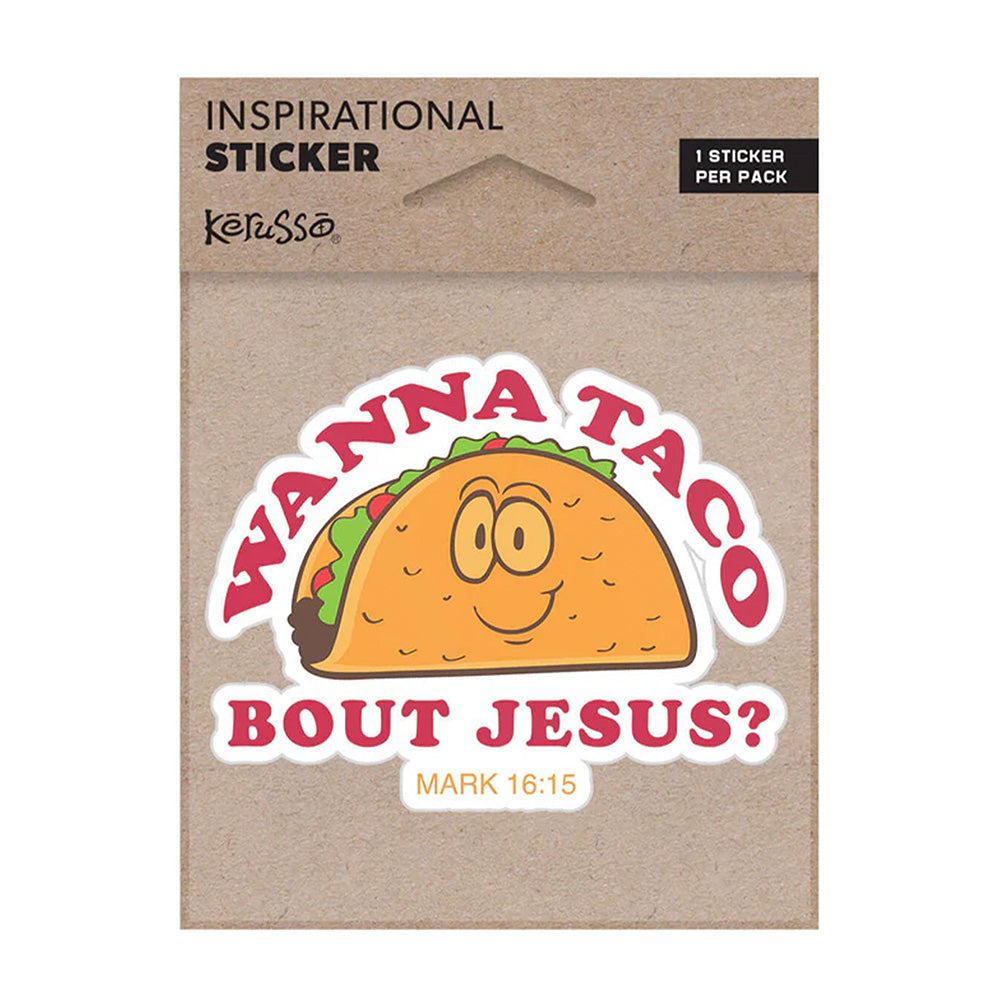 Wanna Taco Sticker