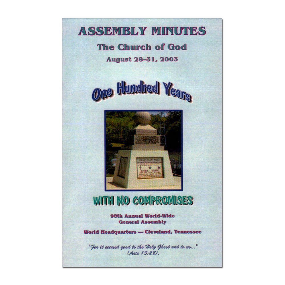 2003 Assembly Minutes