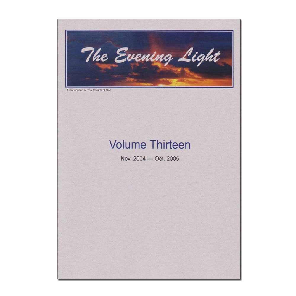 The Evening Light: Volume 13