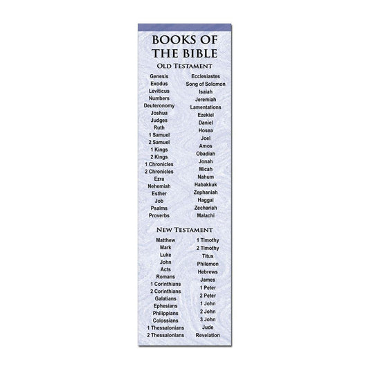 Books of the Bible Bookmark