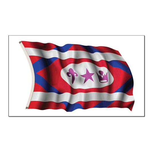 Church Flag Decal (4"x6")