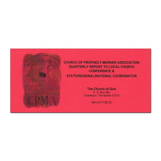 CPMA Report Book