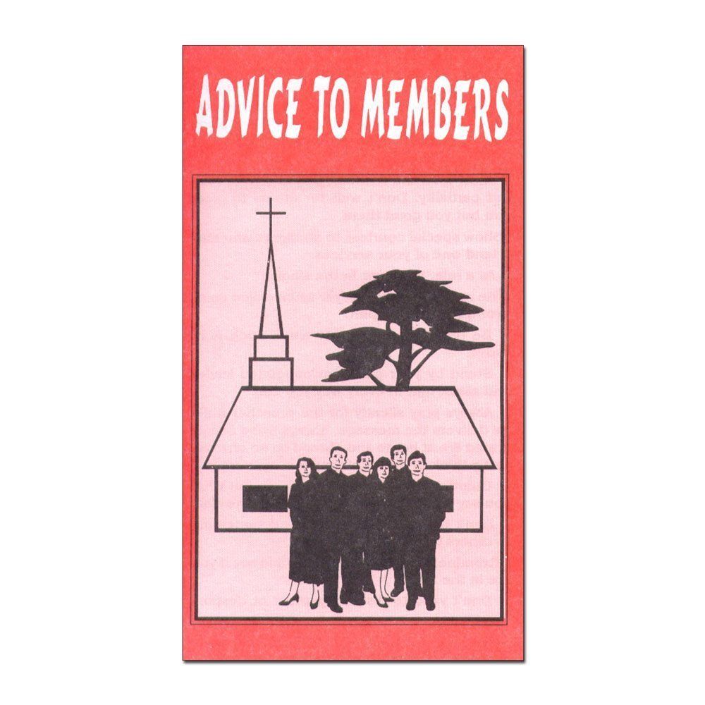 Advice to Members