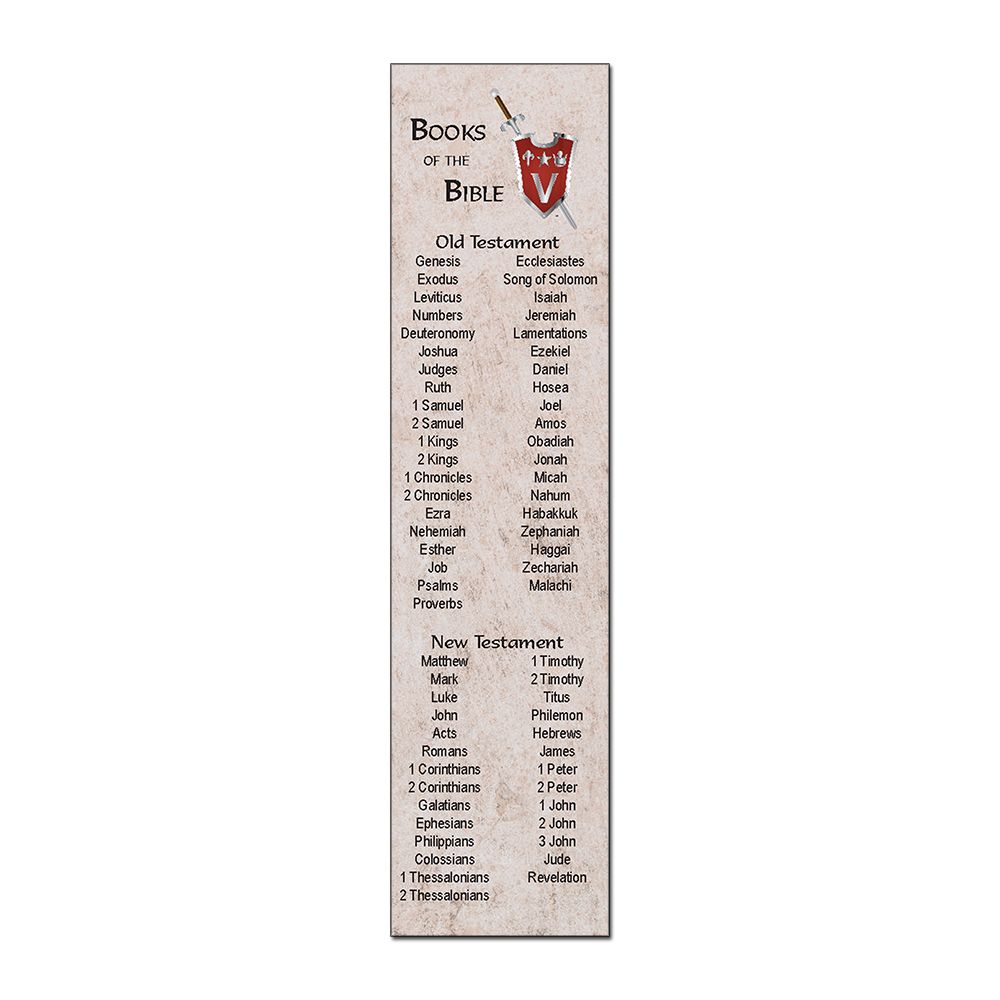 VLB Books of the Bible Bookmark