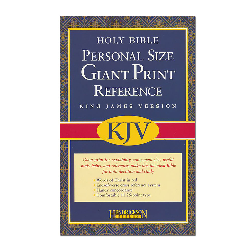 Hendrickson Personal Size Giant Print Reference Bible